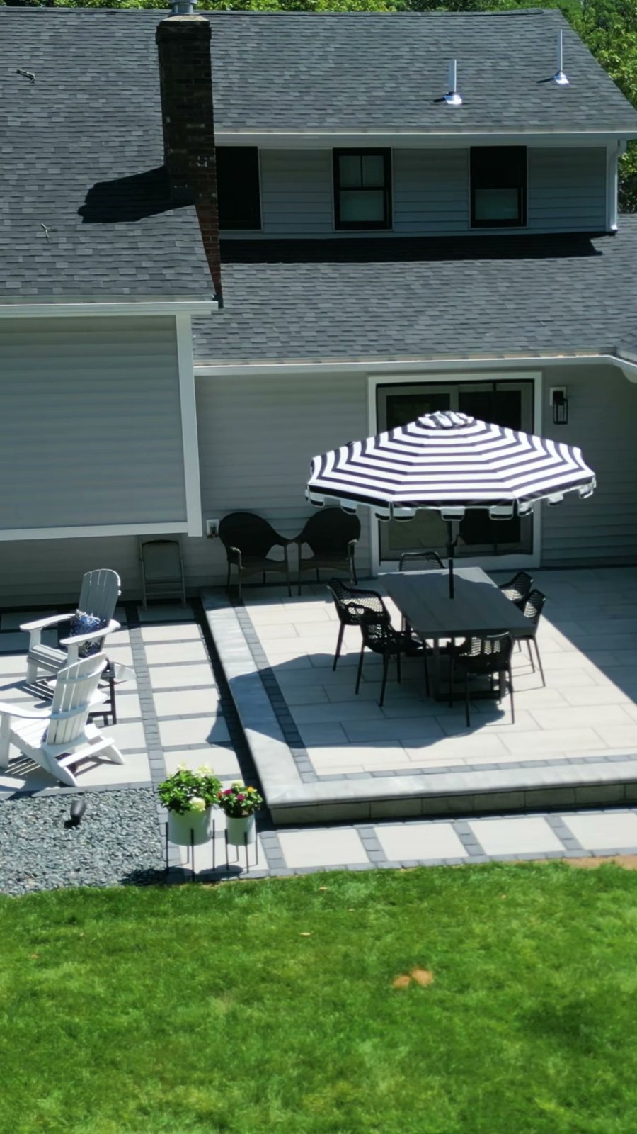 Danvers Terraces reel, demolition to finished yard